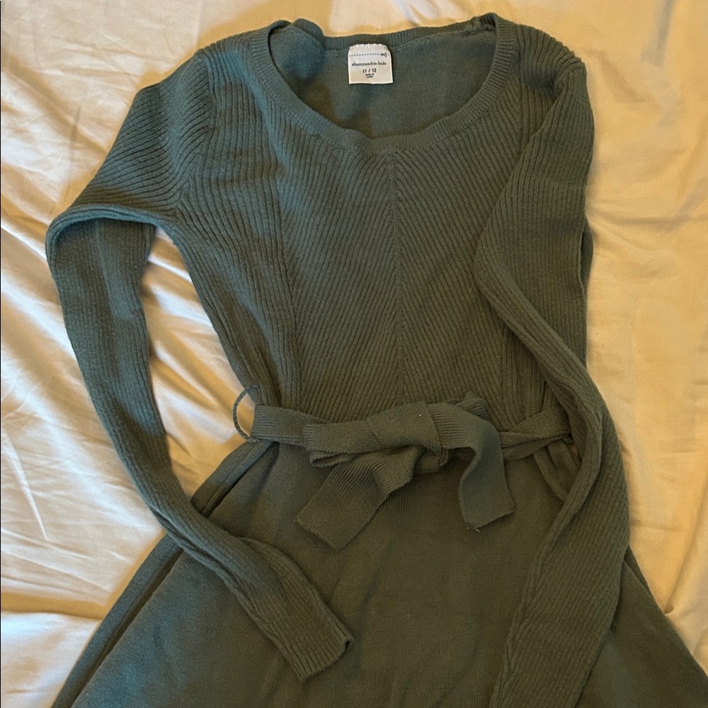 Green Knit Dress